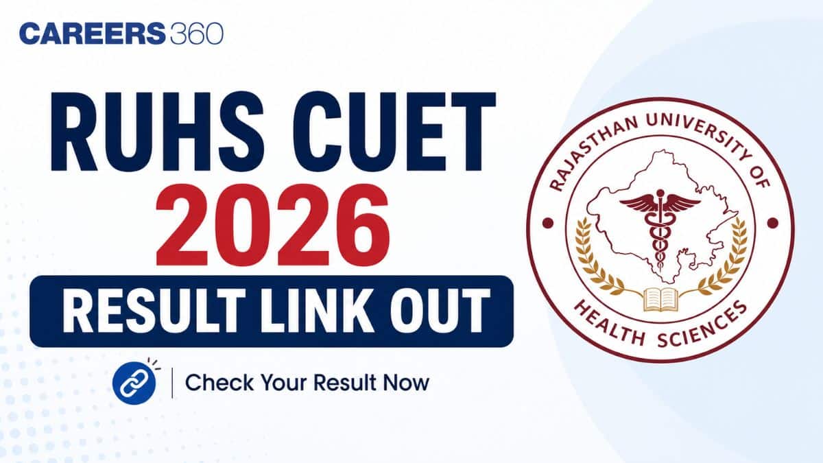RUHS CUET 2026 Result Link Out: Scorecard Direct Link Available at ruhscuet2026.com